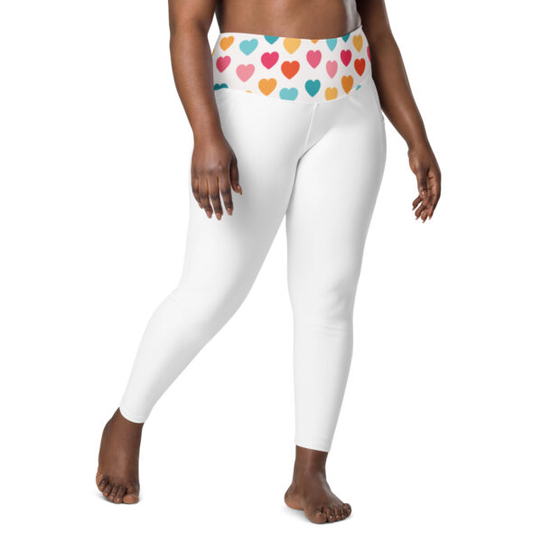 Summer of Love Leggings - White - Image 7