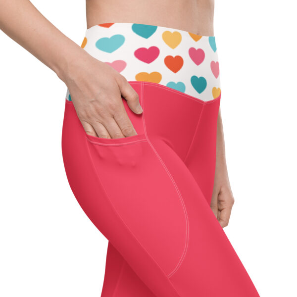 Summer of Love Leggings - Rad Red