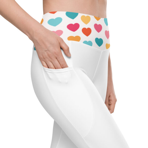 Summer of Love Leggings - White - Image 4