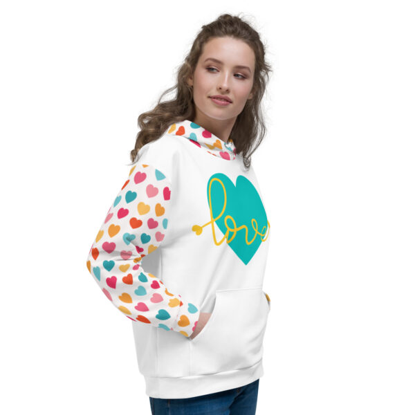 Summer of Love Hoodie - White - Image 4