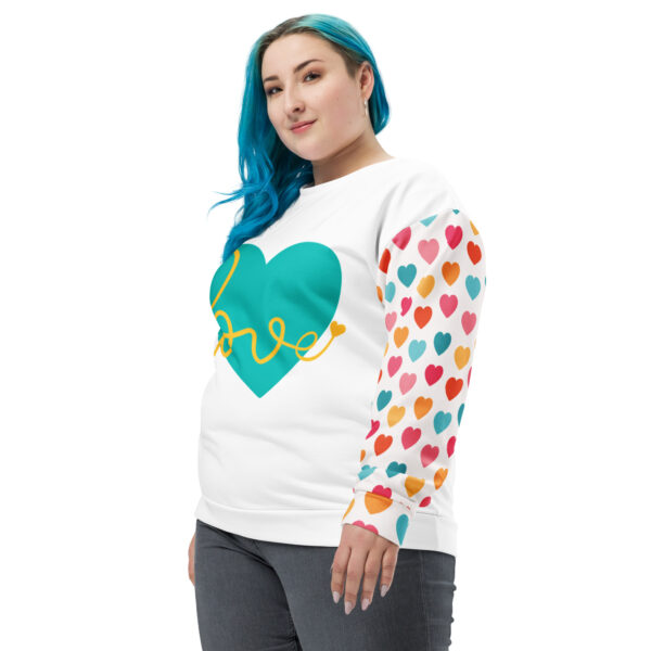 Summer of Love Sweatshirt - Hearts - Image 2