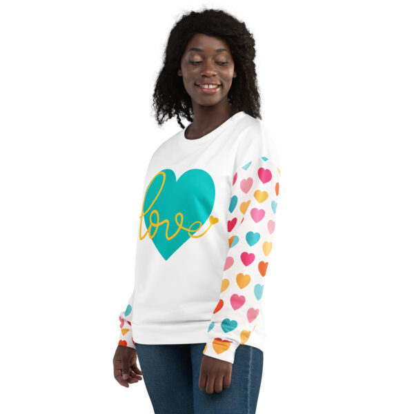 Summer of Love Sweatshirt - Hearts - Image 3