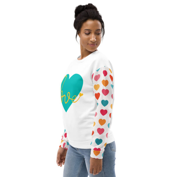 Summer of Love Sweatshirt - Hearts - Image 6