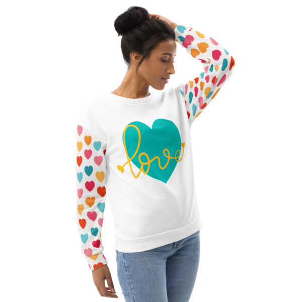 Summer of Love Sweatshirt - Hearts - Image 7