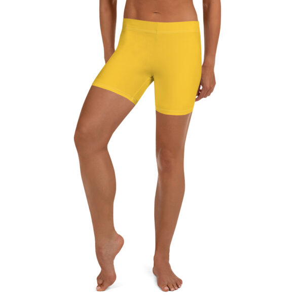 Summer of Love Biker Shorts - Yellow