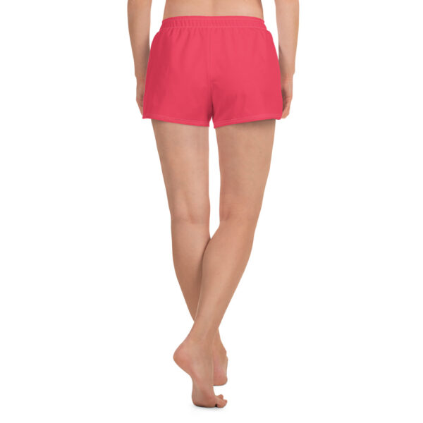 Summer of Love Athletic Shorts - Rad Red - Image 4