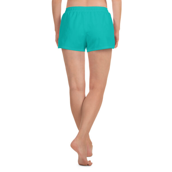 Summer of Love Athletic Shorts - Iris Blue - Image 4