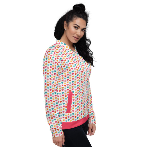 Summer of Love Bomber - Rad Red Hearts - Image 6