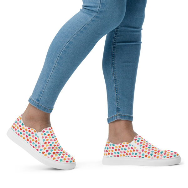 Summer of Love Women's Slip-On Canvas Shoes - Image 2