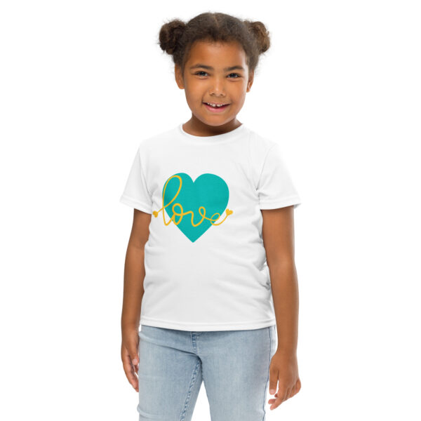 Summer of Love Kids Crew Neck T-shirt - White