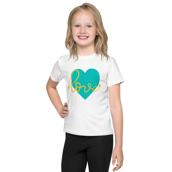 Summer of Love Kids Crew Neck T-shirt - White - Image 5