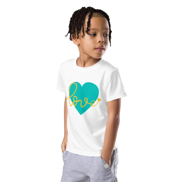 Summer of Love Kids Crew Neck T-shirt - White - Image 2