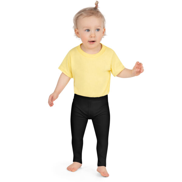 Kid's Leggings - Black - Image 2