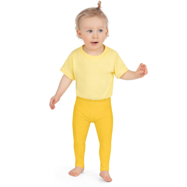 Summer of Love Kid's Leggings - Yellow