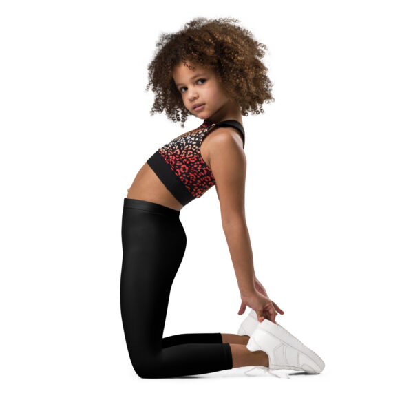 Kid's Leggings - Black - Image 6