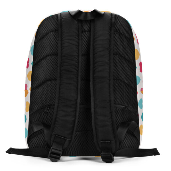 Summer of Love Minimalist Backpack - Hearts - Image 4