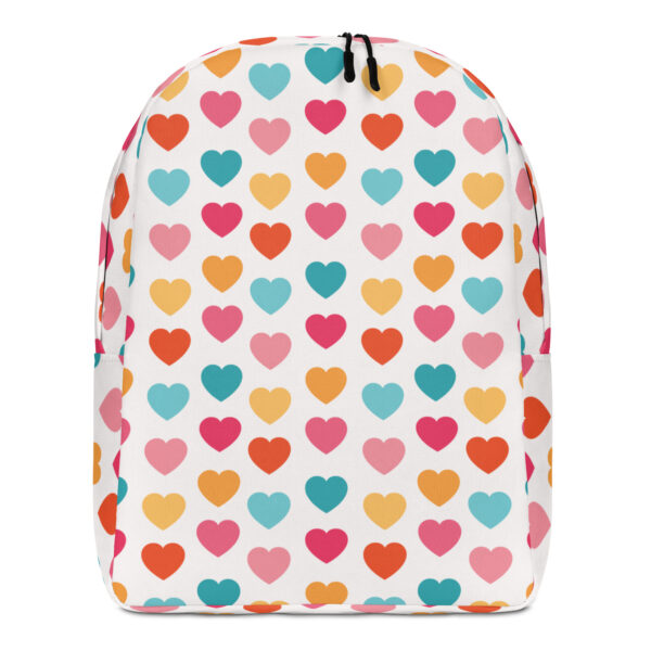 Summer of Love Minimalist Backpack - Hearts