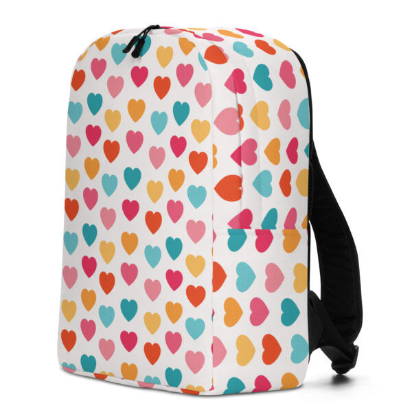 Summer of Love Minimalist Backpack - Hearts - Image 2