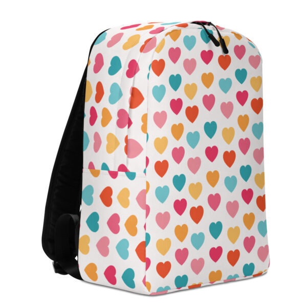 Summer of Love Minimalist Backpack - Hearts - Image 3