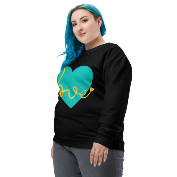 Summer of Love Sweatshirt - Black - Image 3