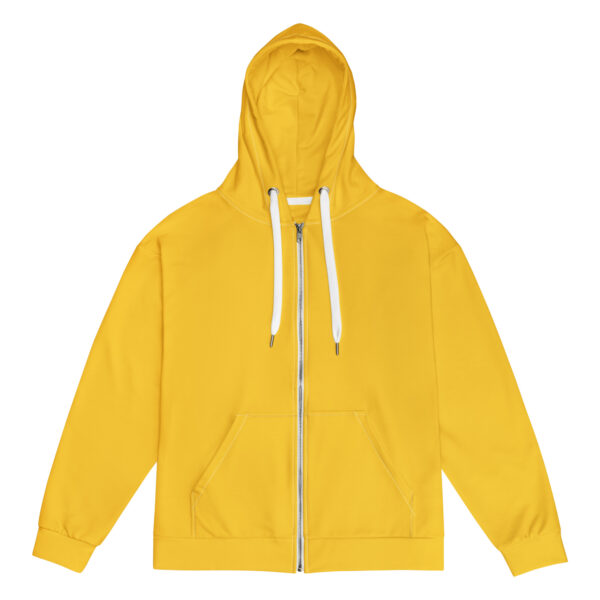 Summer of Love Zip Hoodie - Yellow - Image 5