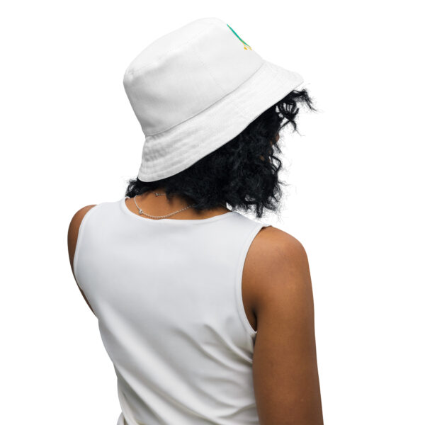 Summer of Love Reversible Bucket Hat - White/Hearts - Image 5