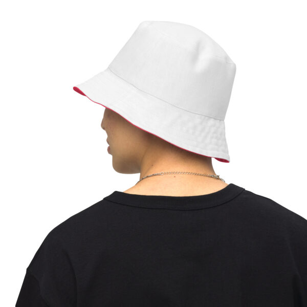 Summer of Love Reversible Bucket Hat - Rad Red/White - Image 4