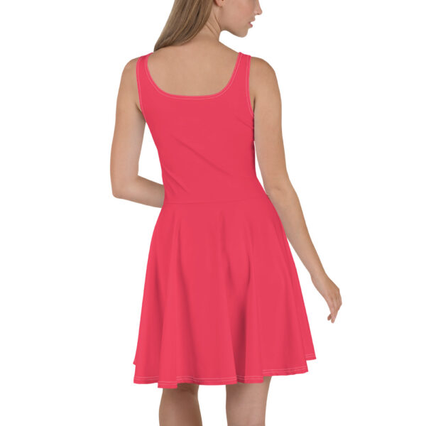 Summer of Love Skater Dress - Rad Red - Image 3