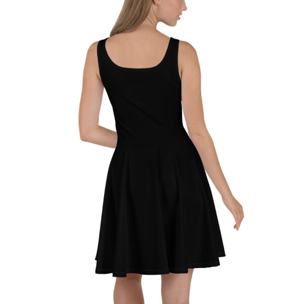 Summer of Love Skater Dress - Black - Image 5