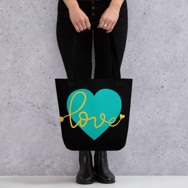 Summer of Love Tote - Black - Image 2