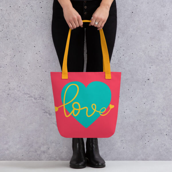 Summer of Love Tote - Rad Red - Image 3