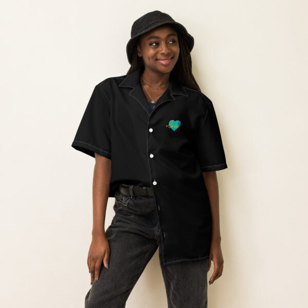 Summer of Love Button-Up - Black