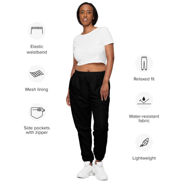 Gender Inclusive Joggers - Black - Image 6