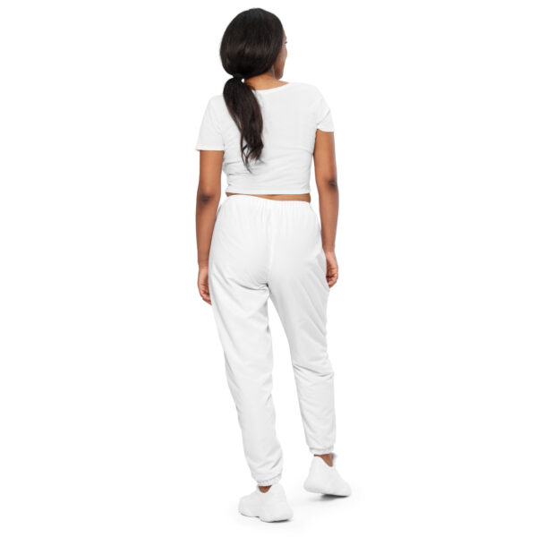 Gender Inclusive Joggers - White - Image 6