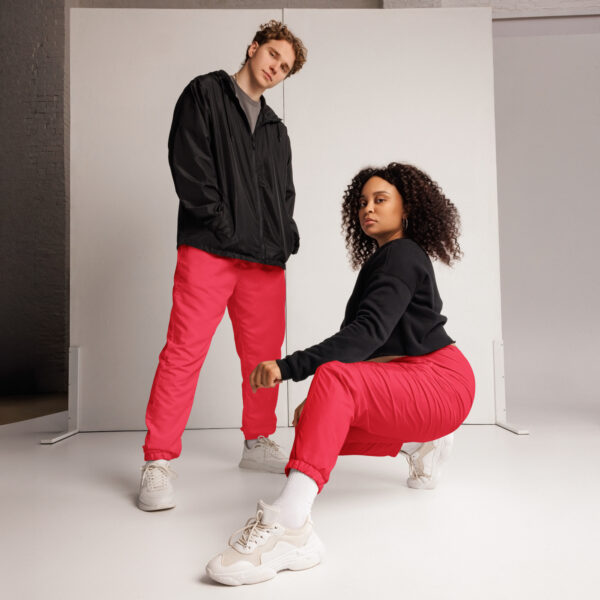 Gender Inclusive Joggers - Rad Red