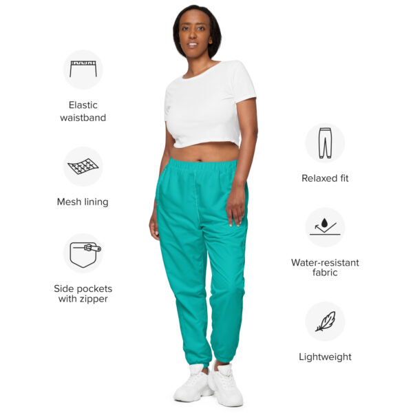 Gender Inclusive Joggers - Iris Blue - Image 4