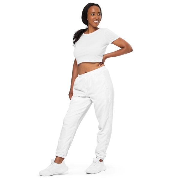 Gender Inclusive Joggers - White - Image 3