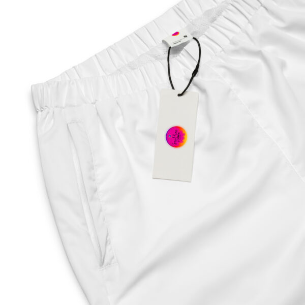 Gender Inclusive Joggers - White - Image 7