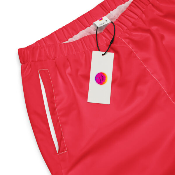 Gender Inclusive Joggers - Rad Red - Image 3