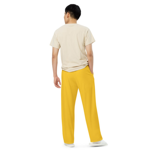 Wide-Leg Pants - Yellow - Image 6