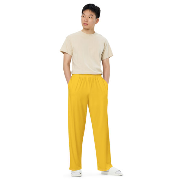 Wide-Leg Pants - Yellow - Image 5