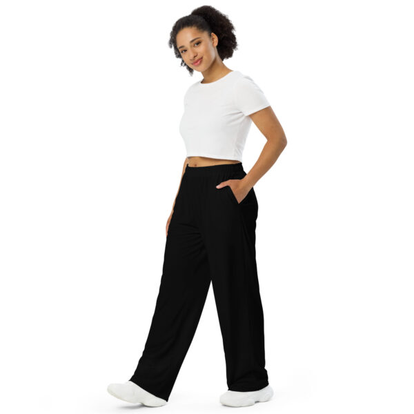 Summer of Love Wide-Leg Pants - Black - Image 2