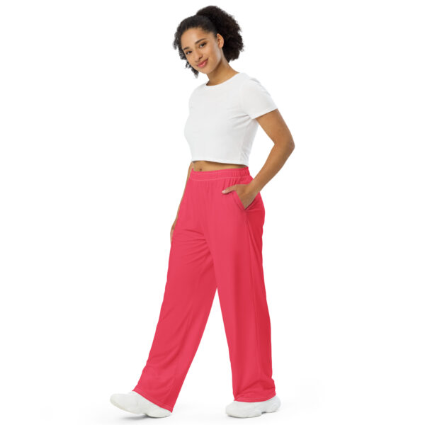 Summer of Love Wide-Leg Pants - Rad Red - Image 2