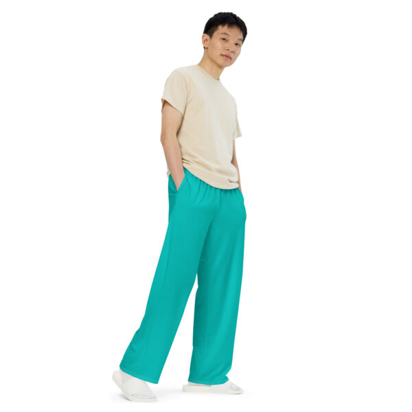 Wide-Leg Pants - Iris Blue - Image 5