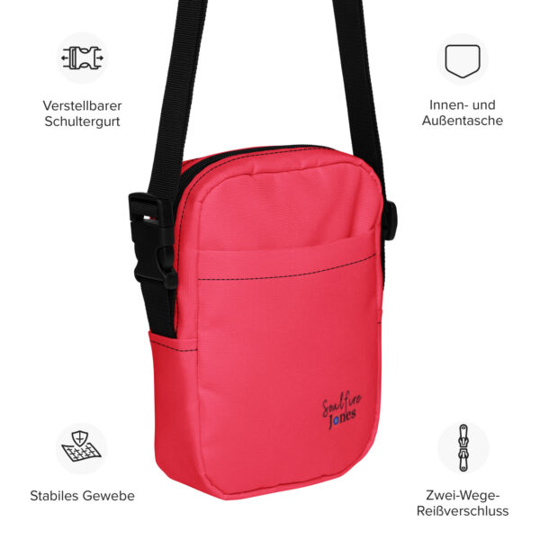 Summer of Love Utility Crossbody - Rad Red - Image 4