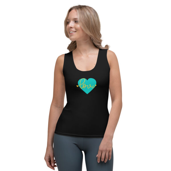 Summer of Love Tank Top - Black