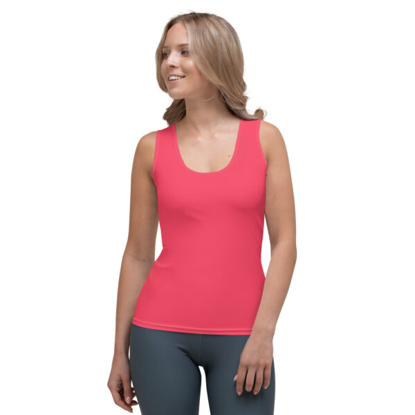 Rad Red Tank Top - Image 2