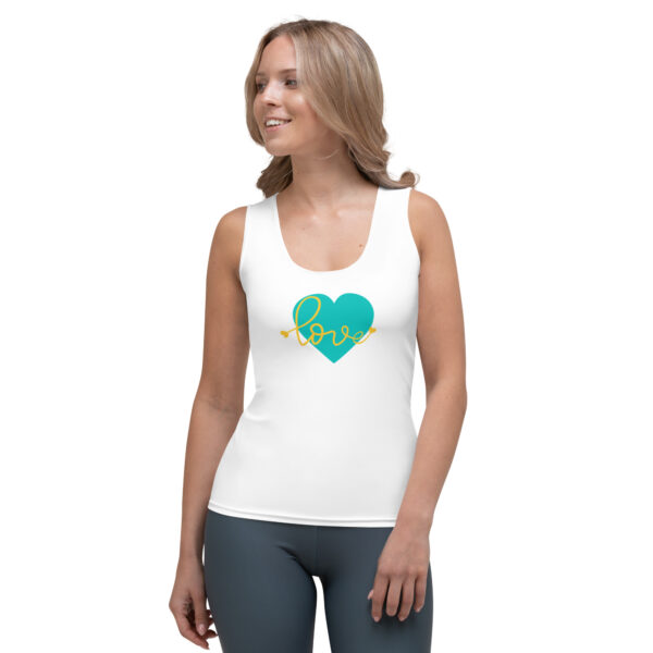 Summer of Love Tank Top - White