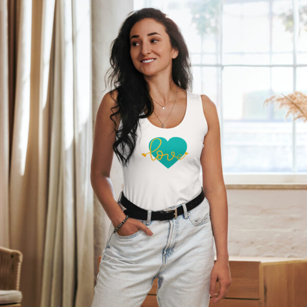 Summer of Love Tank Top - White - Image 4