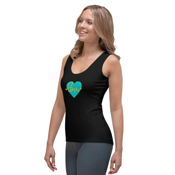 Summer of Love Tank Top - Black - Image 5